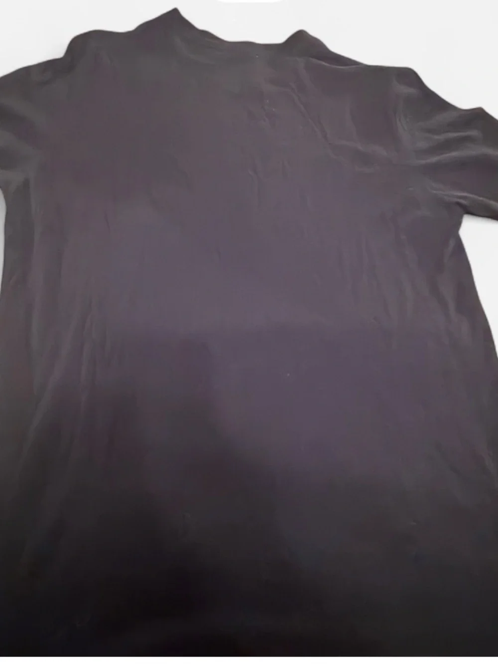 True Religion Black Tee with Monochrome Street Photo Graphic